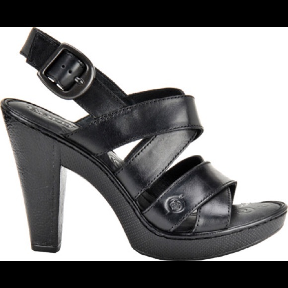born black heels